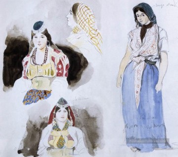  del Art - Femmes Marocaines Romantique Eugène Delacroix